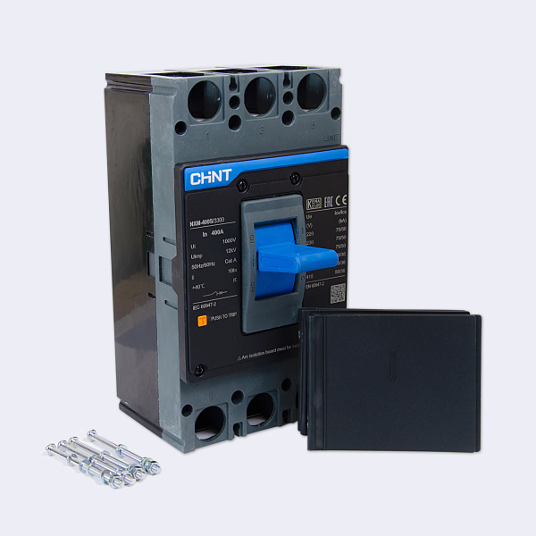 131373 | Автоматический выключатель NXM-400S/3P 400А 50кА, Chint