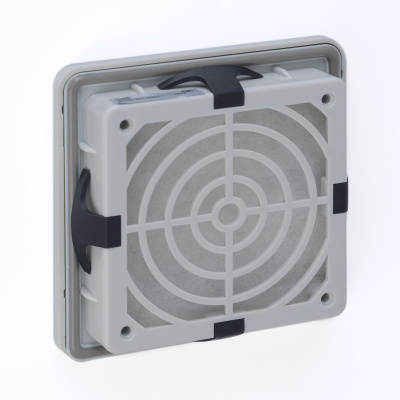 Выпускная решетка Slide 106х106мм, вырез 92х92мм, RAL7035