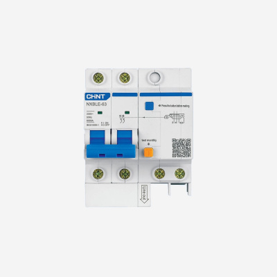 982017 | Дифференциальный автомат NXBLE-63 2P C40 300мА тип AC 6кА, Chint