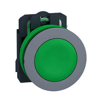 XB5FA31C0 | Кнопка без подсветки, с возвратом, 1НО, зелёная, C0, Schneider Electric
