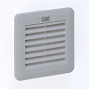 Выпускная решетка Slide 150х150мм, вырез 124х124мм, RAL7035