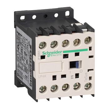 LP4K0601BW3 | Контактор, серия Tesys K, 3P, 6 А, AC3, 1 НЗ, 24В DC, Под винт, Schneider Electric