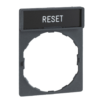 ZBY2322 Маркировка RESET, Schneider Electric 
