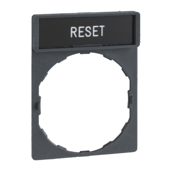 ZBY2322 Маркировка RESET, Schneider Electric 