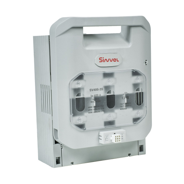 SV400-3S | Горизонтальный ПВР, 400 A, NH2, 3P, монтаж на плату, Sinvel 