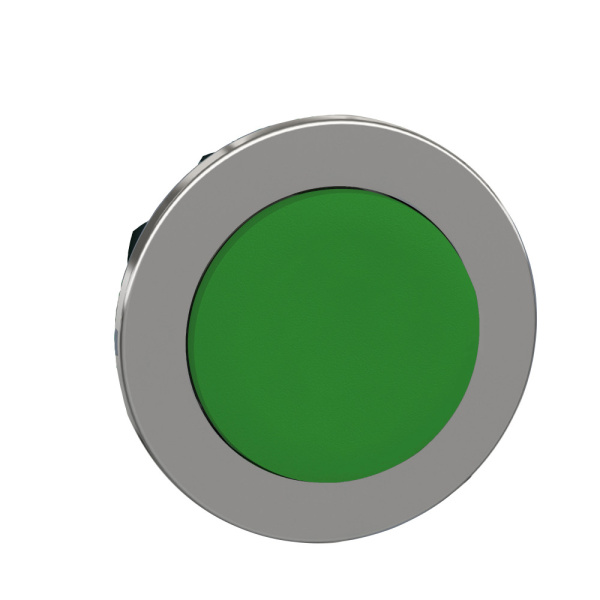 ZB4FL3 | Головка кнопки с возвратом, зелёная, выступающий монтаж, Schneider Electric