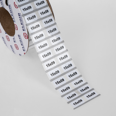 11615090 | Маркировочная наклейка NPP-15х09-W белая (рулон - 6000 шт.), Elegir 