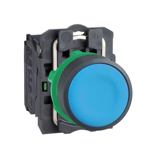 XB5AA61 | Кнопка с возвратом, синяя, 1НО, Schneider Electric