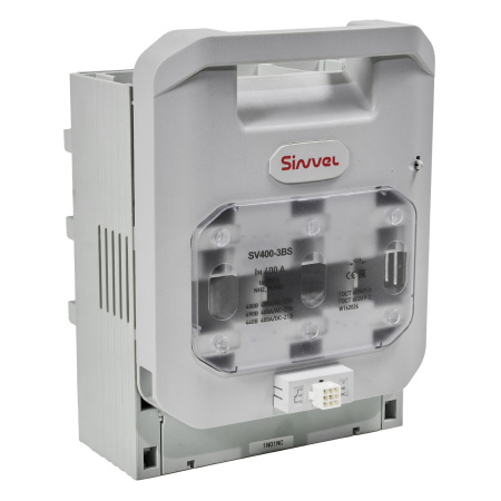 SV400-3BS | Горизонтальный ПВР, 400 A, NH2, 3P, монтаж на шины, Sinvel 
