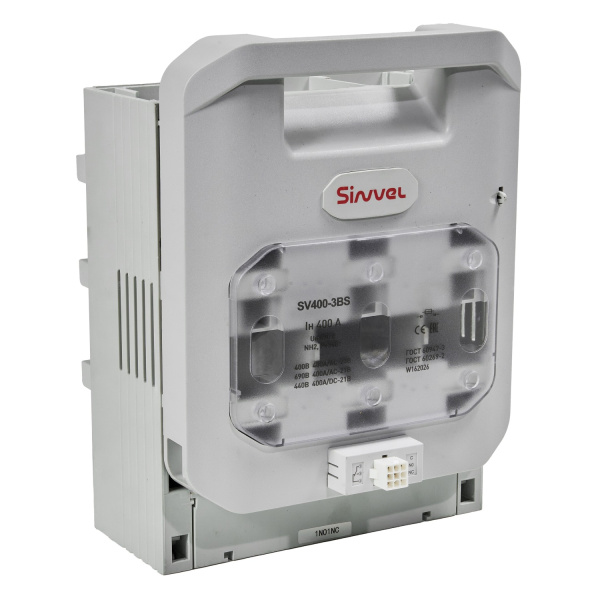 SV400-3BS | Горизонтальный ПВР, 400 A, NH2, 3P, монтаж на шины, Sinvel 
