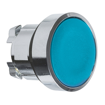 ZB4BH06 | Головка кнопки, синяя, нажал-вкл/нажал-откл, Schneider Electric