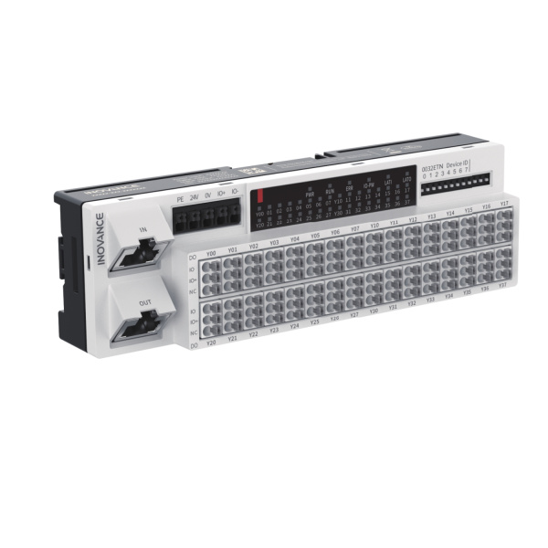 GR20T-ECT-0032ETN | Модуль расширения  EtherCAT GR20, 32 дискретных выхода NPN, клеммы Push-in, Inovance