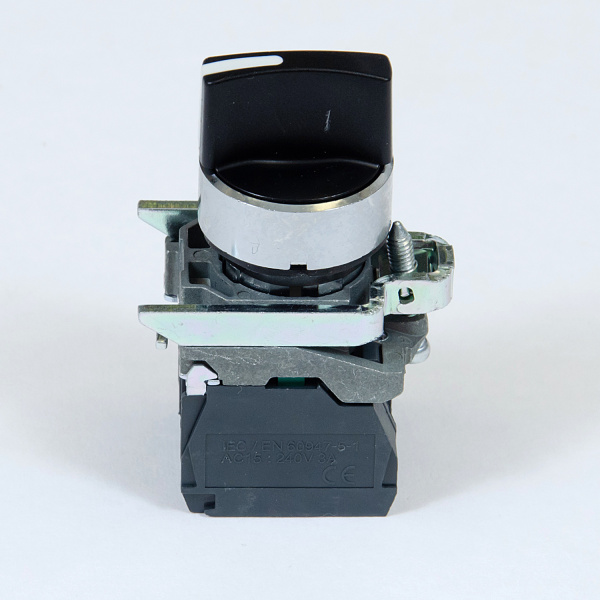 SB4BJ53 | Переключатель 3-позиционный, самовозврат, 2НО, Systeme Electric