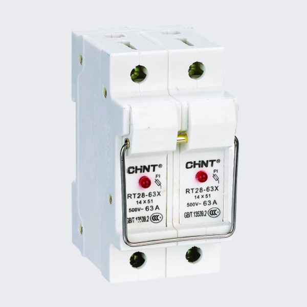 ch520516 | Держатель плавких вставок с индикацией RT28-63X 14х51 2П, Chint 