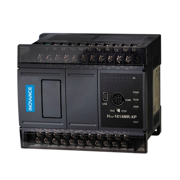 H1U-1614MR-XP | ПЛК H1U 16 Дискретных входов, 14 выходов реле, 1 x RS485, 1 x  RS422, 1 x  USB, Inovance