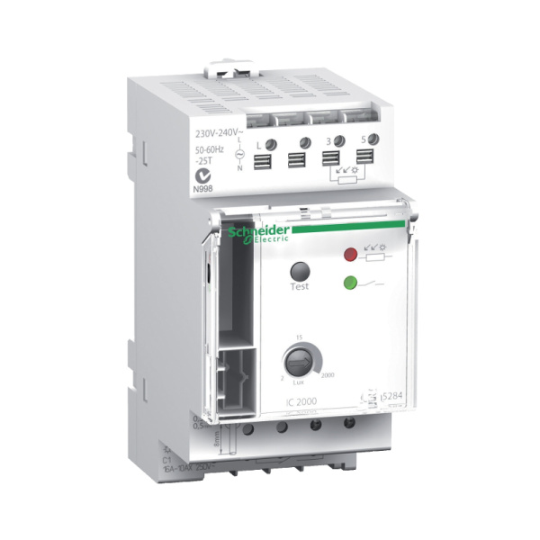 CCT15284 | Сумеречный выключатель IC2000 + щитовой датчик, Schneider Electric