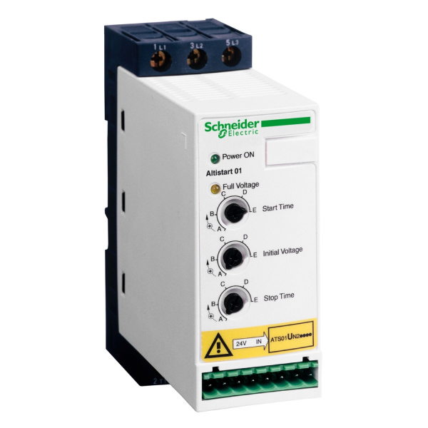 ATS01N212QN | УПП, серия ATS01, 5,5кВт, 12А, 380В, Schneider Electric
