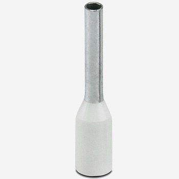 ID H 0.75/8/14 | Наконечник изолированный H 0.75/8/14, белый (уп.-100шт.), Clims