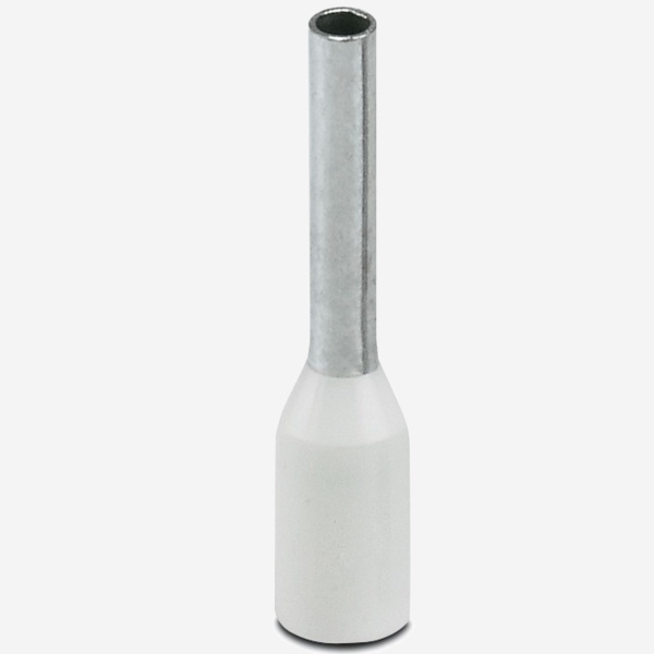 ID H 0.75/8/14 | Наконечник изолированный H 0.75/8/14, белый (уп.-100шт.), Clims