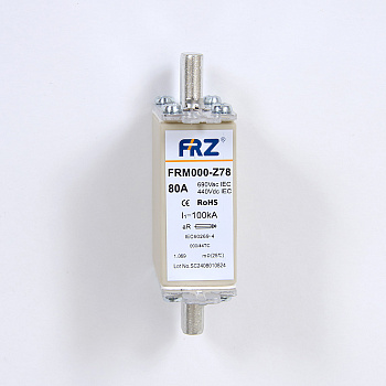 FRM000Z78 AC690 80A | Предохранитель  80 A, габарит NH000, хар-ка aR, 690 В АС/440 B DC,аналог SVF-NH000T690-80-aR, FRSI 