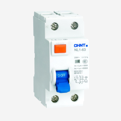 200363 | УЗО NL1-63 2P 63А 30мА 10кА тип AC  (DB), Chint