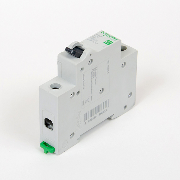 EZ9F34163 | Easy9, 1p, 63А, кривая C, 4,5кА — Автоматический выключатель, Schneider Electric