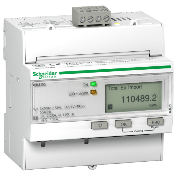A9MEM3155R | Счетчик электроэнергии iEM3155, Schneider Electric