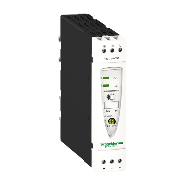 Блок питания, серия ABL8, 24DC, 3A, 72Вт, Schneider Electric, ABL8REM24030