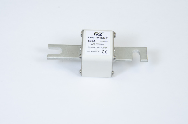 FRM31UN110K AC690 630A | Предохранитель 630 A, AC690, aR, под болт, расст. 110 мм, сигнализатор,аналог SVF-110B1K690-630-aR, FRSI 
