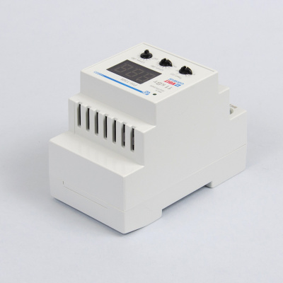 РН-150t | Реле напряжения 50А 220В с вольтметром и термозащитой, Новатек