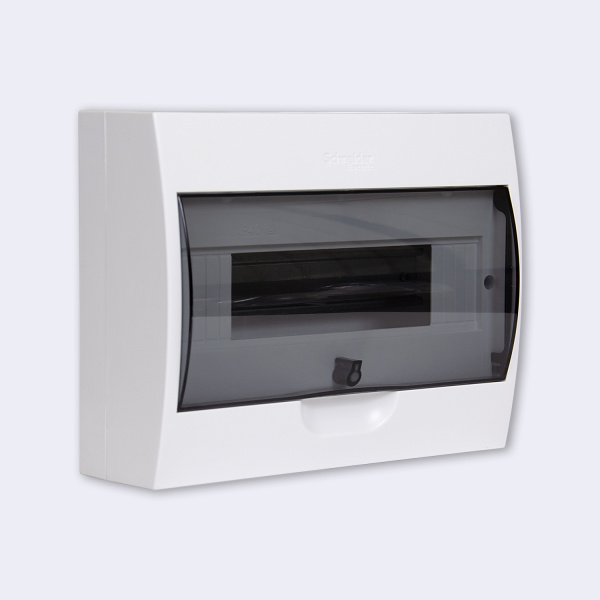 EZ9E112S2SRU | City9 Box корпус навесной с проз. дв. 1ряд/12мод, Systeme Electric