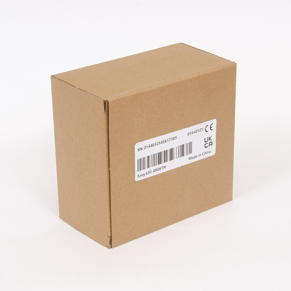 Easy320-0808TN | ПЛК Easy320, 8 входов PNP/NPN, 8 выходов NPN, 1x RS485, 2x EtherNET, 1x USB, 5 сервоосей  , Inovance