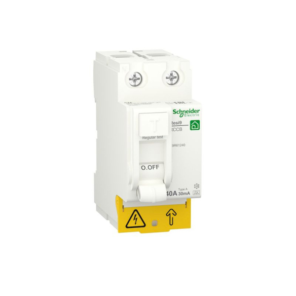 R9R61240 | Выключатель дифференциального тока 40А 2P 30мА тип A, Schneider Electric
