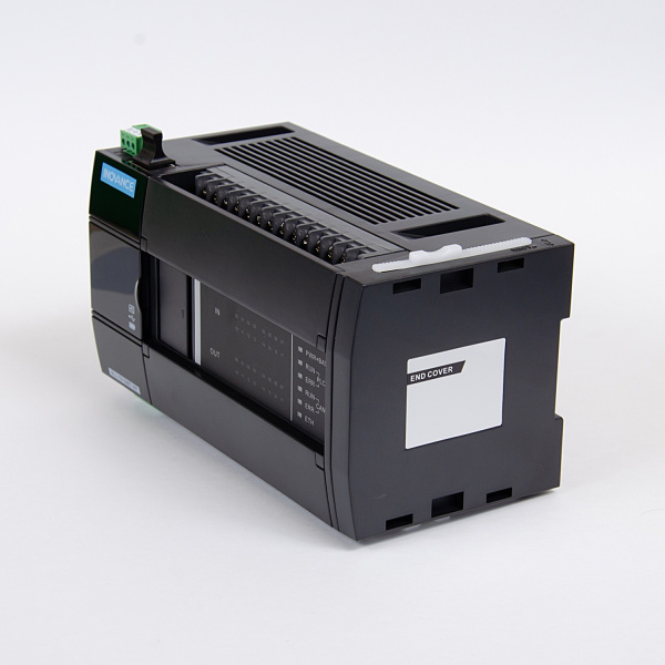 H3U-1616MT-XP | ПЛК H3U 16 входов 16 выходов транзисторных NPN, 1 x RS485, 1 x RS422,1 x CAN port,1 x Ethernet port, Inovance