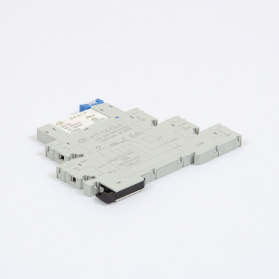 HF41-220 | Комплект реле: колодка винт;маркер + реле Hongfa 1CO 6A; AgNi; питание 220-240В AC/DC