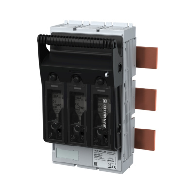 T501556000 | Горизонталный рубильник КЕТО габ. 00-3P 160А с клеммами, Jean Muller 