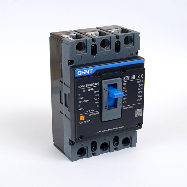 131369 | Автоматический выключатель NXM-250S/3P 250А 36кА, Chint