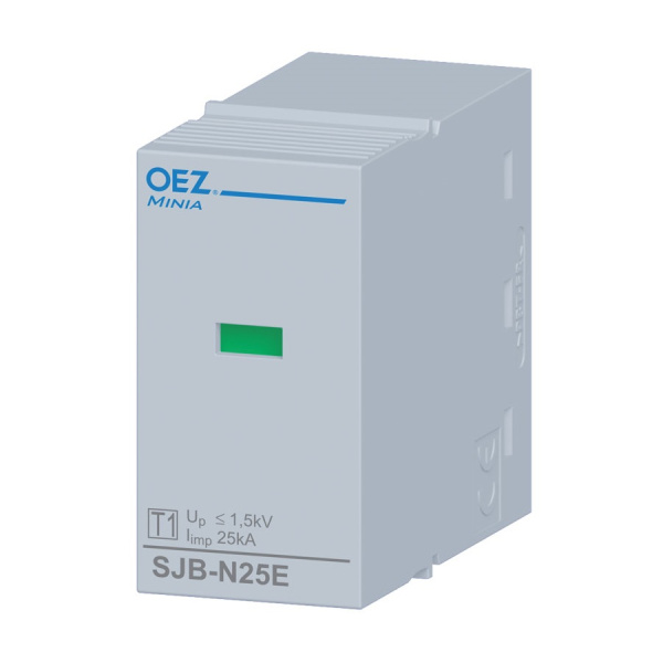 OEZ:38363 | Сменный модуль тип 1, запасная часть, Iimp 25 kA, Uc AC 350 V, только сменный модуль, искровой разря, OEZ