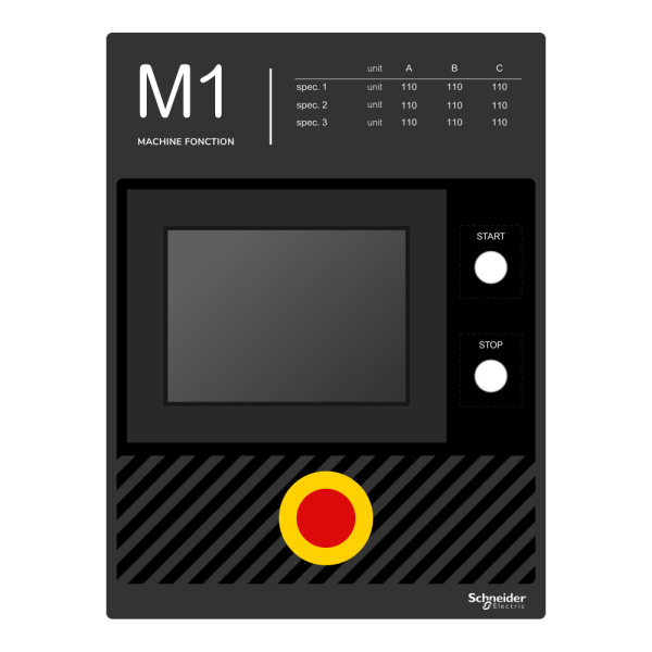 ZBYLEG304001 Трафарет для маркировки, 300x400мм, шаблон, Schneider Electric 
