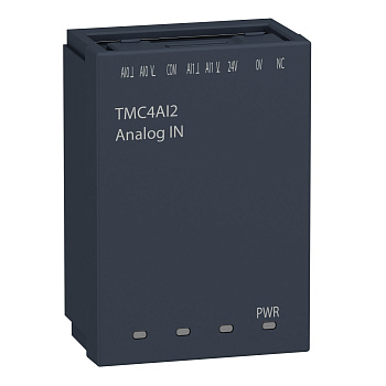 TMC4AI2 | КАРТРИДЖ М241- 2 АНАЛОГОВЫХ ВХОДА, Schneider Electric