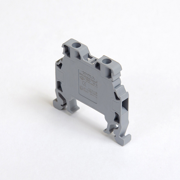 1010132 MRK 2,5S | Клеммник на DIN-рейку 2,5мм.кв. (серый), 0902, Onka 