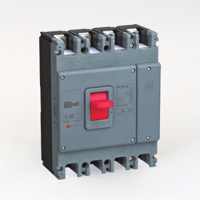 22791DEK | Силовой авт. выключатель 4P 315А 35кА ВА-305, Dekraft