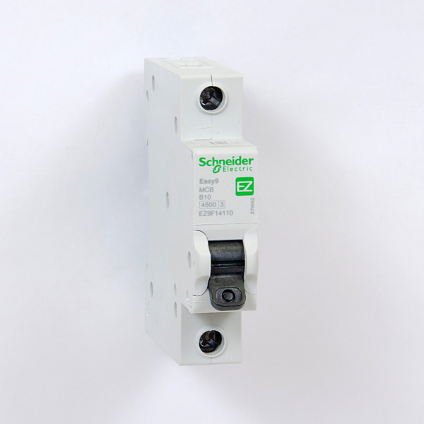  | Easy9, 1p, 10А, кривая B, 4,5кА — Автоматический выключатель, Schneider Electric