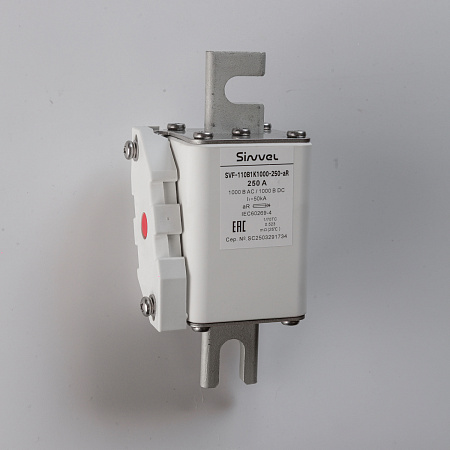 Sinvel Предохранители ножевые под болт 110B,1000 B DC, aR