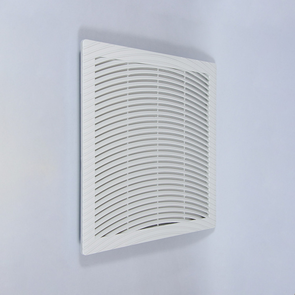 Выпускная решетка с фильтром, вырез 291х291мм