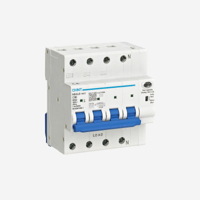 448218 | АВДТ NB2LE-80ZT 3P+N C25 30мА тип AC 6кА, электронный, Chint