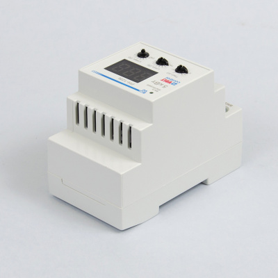 РН-125t | Реле напряжения 25А 220В с вольтметром и термозащитой, Новатек