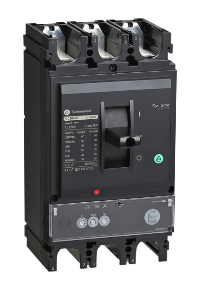 SPC250L22012M3DF | АВТ.ВЫКЛ SYSTEMEPACT CCB250 150KA S1.2M 3P3D 220A, Systeme Electric