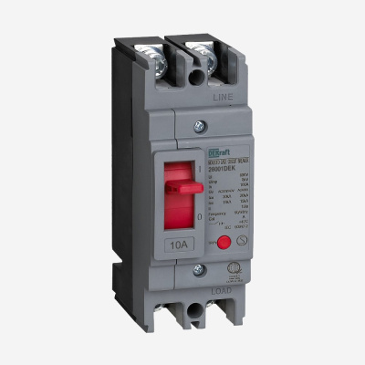 28011DEK | Силовой автоматический выключатель 2P 40A 20кА ВА-301, Dekraft