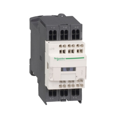 LC1D323BD | Контактор, серия Tesys D, 3P, 32 А, AC3, 1 НО +1 НЗ, 24В DC, Пружинный, Schneider Electric
